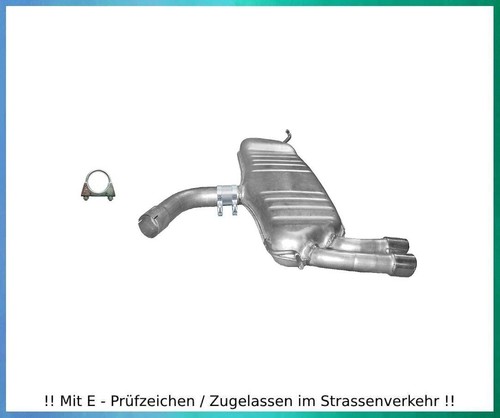 Endschalldämpfer golf 5 - endschalldämpfer, vw