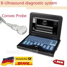 CMS600P2 10,1'' Tragbares Ultraschallgerät mit Laptop, konvexe Sonde