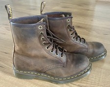 Dr. Martens 1460  Unisex 38 Dark Brown Crazy Horse  Schnürstiefelette