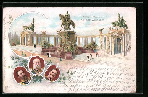 Lithograph berlin national - lithograph, berlin,