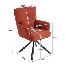 Esszimmerstühle Küchenstuhl Drehbarer Stuhl Küchen Esszimmer Sessel Mit Armlehne