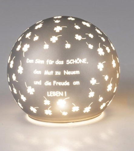 Deko licht kugel led grau - deko-licht,