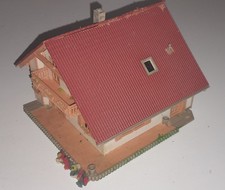 Faller Auhagen HO Wohnhaus Haus Gebäude Modelleisenbahn Zubehör Fertigmodell 