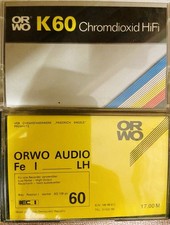 2 ORWO MC Kassetten Audio DDR