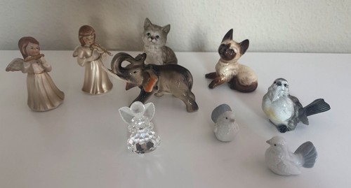 Porzellan glasfiguren - &,