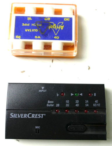 Silvercrest gitarren tuner - silvercrest,