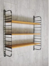 Mid Century Modulares Regal String Ära, Regalsystem, Stringregal Vintage Tomado