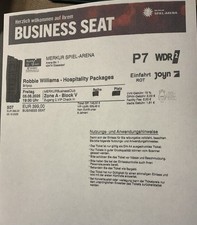 Business seats robbie - 2,