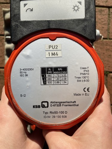 Ksb heizungsumwälzpumpe - ksb, id