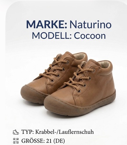 Naturino cocoon lauflernschuh - cocoon,