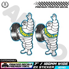 2x METZELER Vinyl Aufkleber