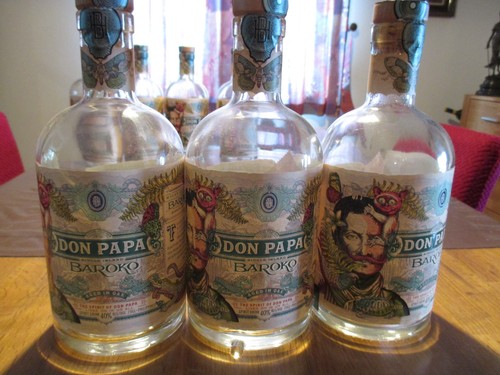 Don papa rum flaschen leer - 3,