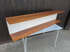 Vintage Teak Regal Wilhelm Renz WR Retro Wandregal 60er Danish Modern 1