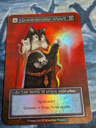 Grandmeowster wizard foil - foil,