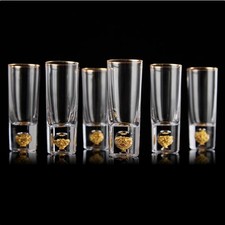 Schnapsgläser, Kristall, 6cl