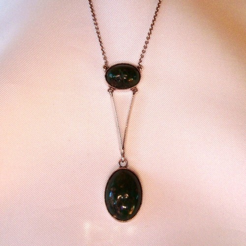 Art deco lavaliere kette - deco,