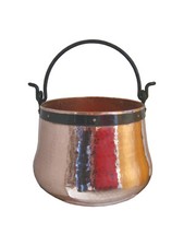 Dr. Richter Kupferkessel groß 20L Henkel Hexenkessel Käsekessel 20 Liter