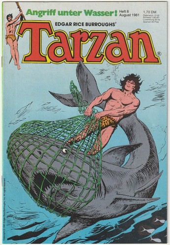Tarzan 8 1981 - tarzan, angriff