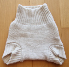 Disana Hansnatur Wollwindelhöschen aus 100 % Schurwolle, Natur, 62/68