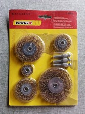 Scheibenbürstensatz    *Entrosten* Schleifen*Bearbeiten*von Stein, Metall,Holz