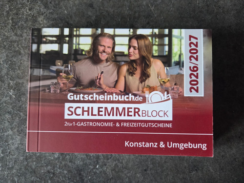Gutscheinbuch schlemmerblock - gutscheinbuch, /schlemmerblock