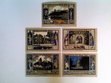 Banknoten, Notgeld, Stadt