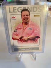 Panini 2024 PDC World Championship * PETER MANLEY * LEG-07   FIRST EDITION!