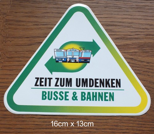 Aufkleber verkehrs - aufkleber,