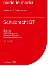 Schuldrecht BT. Karteikarten | Jan Niederle | deutsch