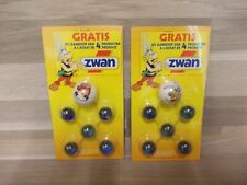 2er Set alte Murmel Real