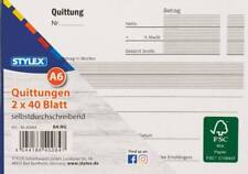 10 Stück Quittungsblock