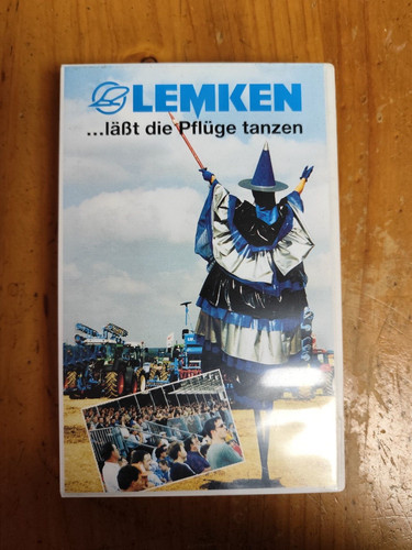 Vhs kassette film - lemken, pflug