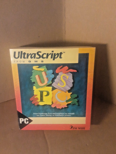 Vintage ultrascript qms uspc - vintage,