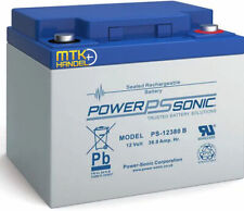 POWERSONIC PS12380 / 12V 38Ah AGM Blei Akku Batterie VdS