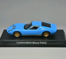 1/64 Kyosho Modellauto Lamborghini Miura P400 blau OVP