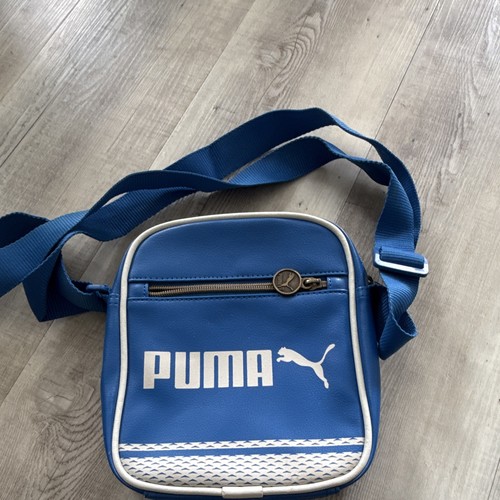 Puma umhängetasche blau weiß - puma, blau/weiß