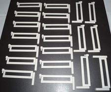 Schleich Zaun Elemente KONVOLUT Weiß Koppel Weide