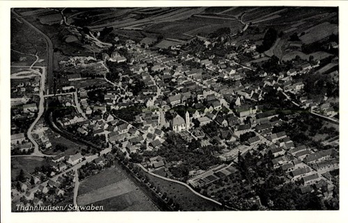 Thannhausen schwaben - ak,