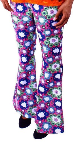 Hippie blumen pink hose - hippie,