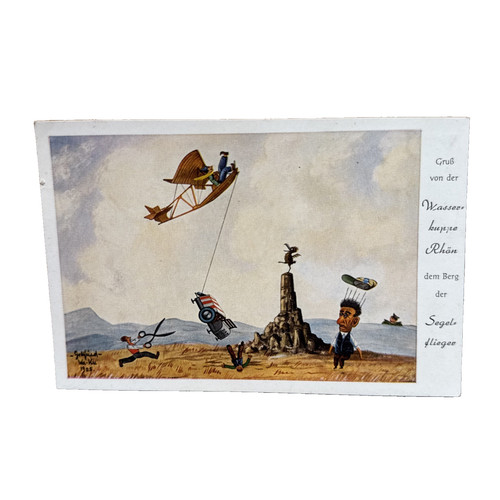 Ansichtskarte postkarte rhön - postkarte,
