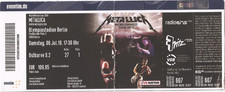Metallica  Worldwired Tour 2019 Berlin  Ticket / Konzertkarte / Eintrittskarte