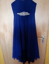 Elegantes blaues Abendkleid
