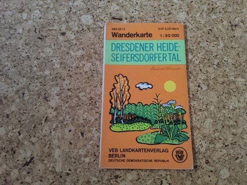 Wanderkarte dresdener heide - wanderkarte,