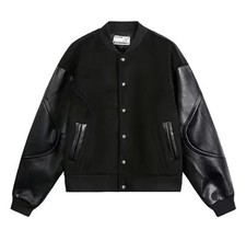 bomberjacke leder herren