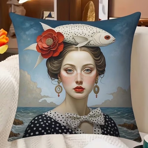 Floral muse deko kissen - muse,