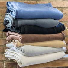 David Fussenegger Wohndecke Capri 'uni' 150 x 200 cm - 1300/