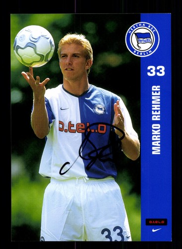 Marko rehmer autogrammkarte - marko,