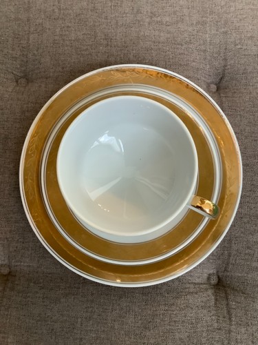 Sammeltasse mit goldrand - goldrand, /