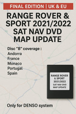 Range Rover Navi DVD 2021/2022