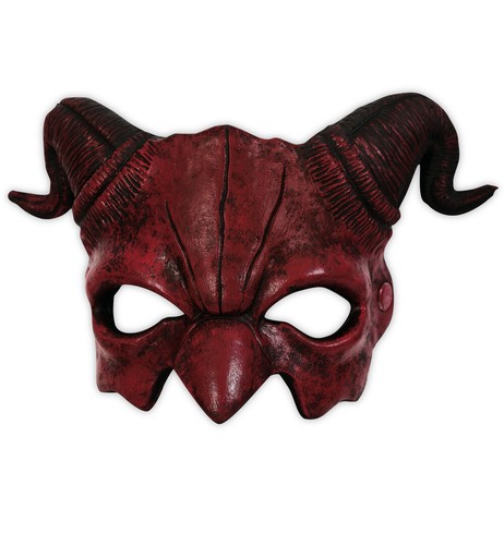 Halbmaske teufel 100 - teufel,, pu